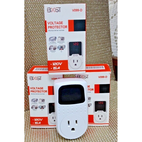 Bundle Of 3  BXST 140 J Surge Protector Voltage Protector One Outlet Plug - Picture 1 of 11